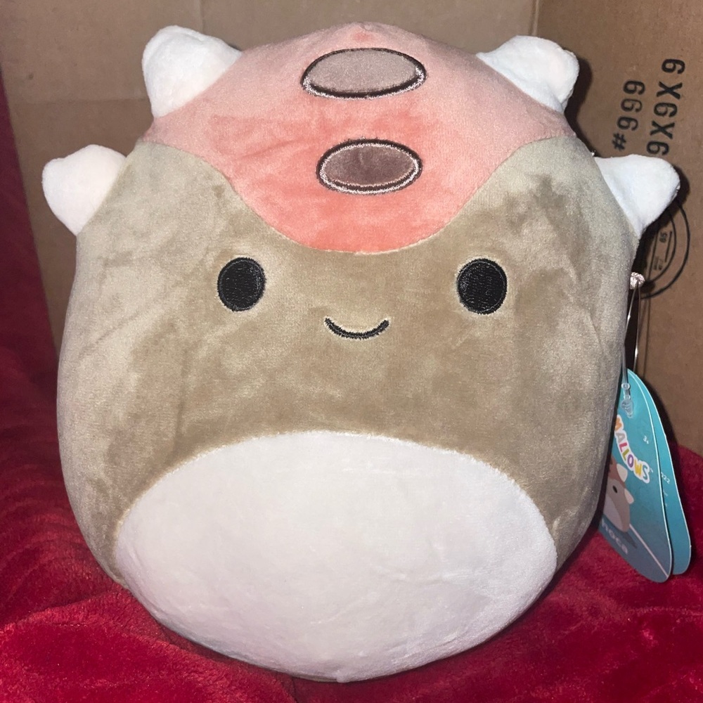 Squishmallows Ainhoca the Ankylosaurus‎ Dinosaur 8” NWT S7 #2016